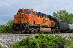 BNSF 7435 Dpu duty.